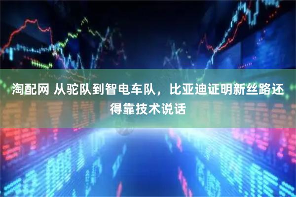 淘配网 从驼队到智电车队，比亚迪证明新丝路还得靠技术说话